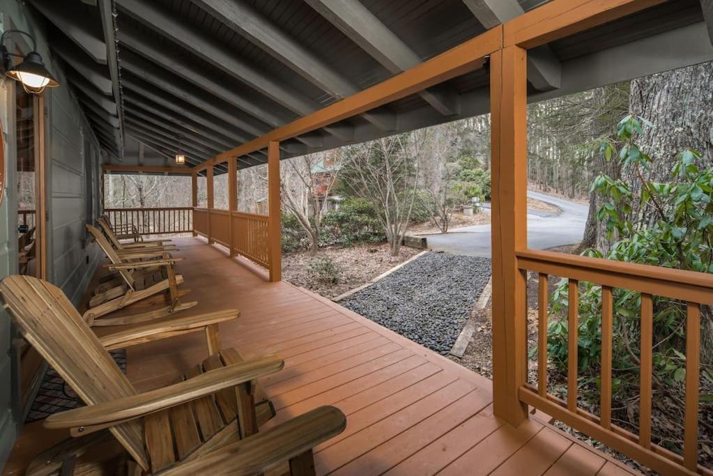 Wrap-Around Porch, Hot Tub And Game Room Blowing Rock Exterior foto